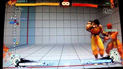 SSF4AE Guy HK BSK after EX hozanto double tapped