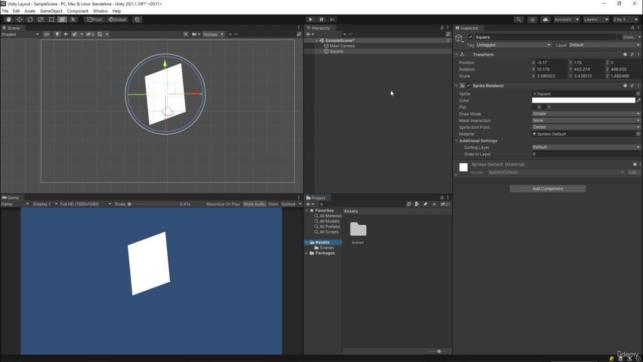 001 Unity Layout - YouTube