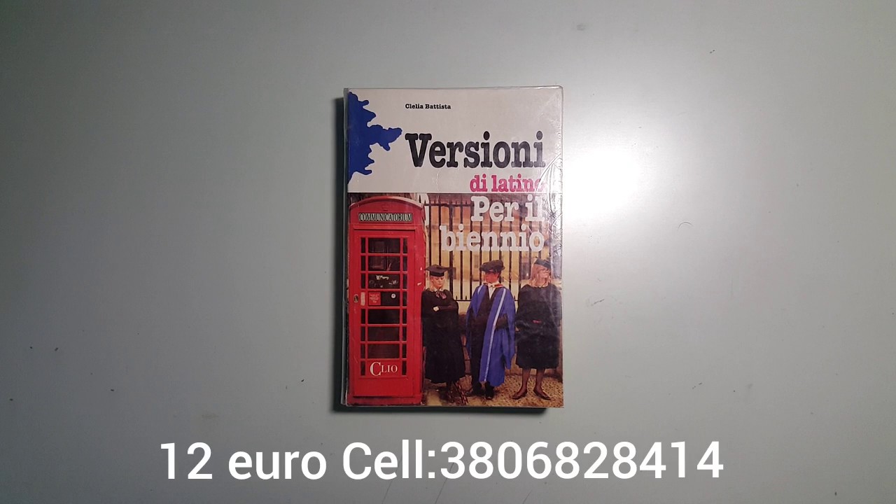 Versioni di latino per il biennio - YouTube