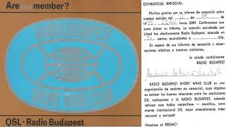 Radio Budapest 7330 kHz - Budapest (Hungary) - Sign On in Spanish - 1979 screenshot 5