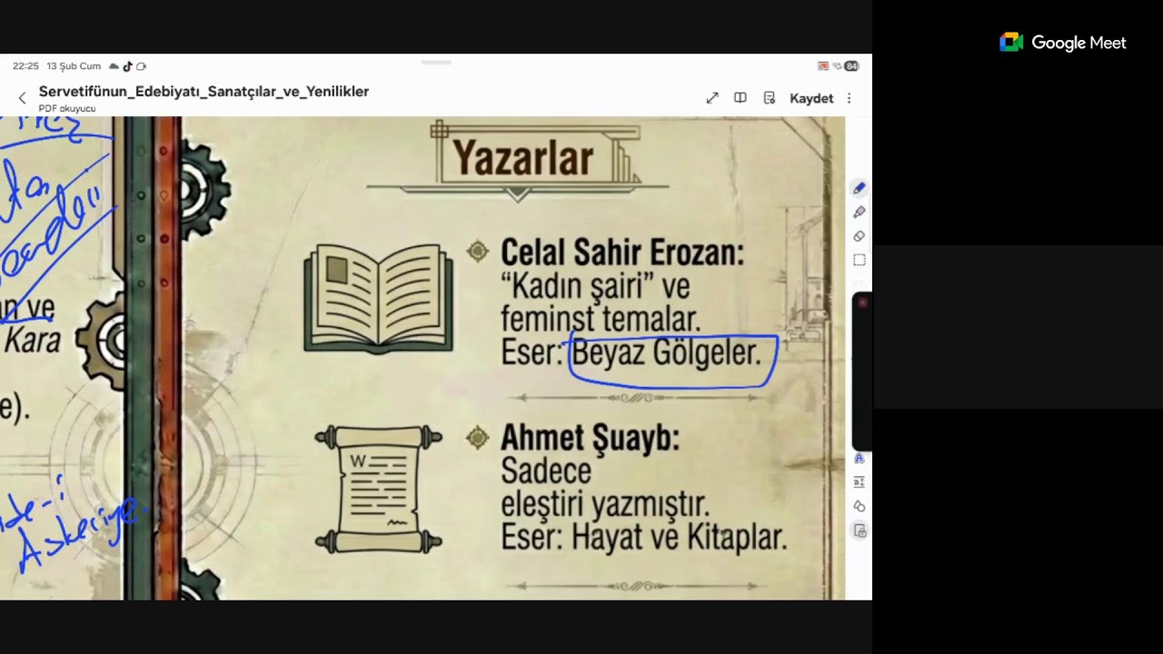 Servetifünun Edebiyatı Sanatçılar: AYT 2026 Konu Anlatımı