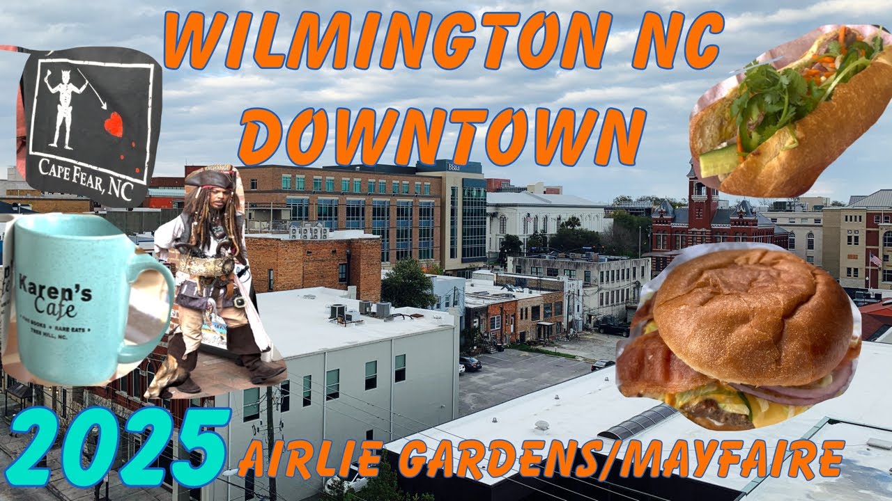 Downtown Wilmington North Carolina Tour- Stunning Airlie Gardens Walk - [2025]