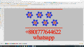 এমব্রয়ডারি টিউটোরিয়াল ভিডিও পর্ব-22 | #embroidery tutorial bangla | wilcom tutorial bangla
