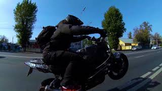 Zithov Street Ride | Moscow street stunts on motorcycle