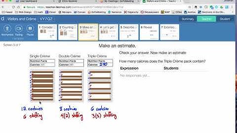 Algebra IIA Week 3 Desmos   Wafers and Creme
