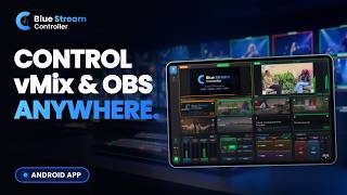 Turn Any Android Phone or Tablet into a Live Control Surface for vMix & OBS Studio Turn Any Android Phone or Tablet into a Live Control Surface for vMix & OBS Studio
