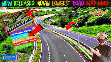 Map Mod Bussid 4.2 - New Released Indian Longest Road Map Mod For Bus Simulator Indonesia | Bussid