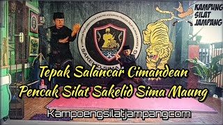 Jurus Tepak Selancar Cimandean dari Abah Muhammad Sopyan Sauri - Guru Besar Sakelid Sima Maung