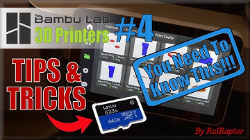 Bambu Lab 3D Printers - TIPS & TRICKS #Episode4 - HOW TO Automatically Save Files on MicroSD Card