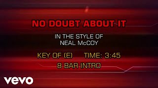 Neal McCoy - No Doubt About It (Karaoke)