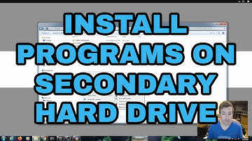 How To Install Games On Your Secondary Hard Drive