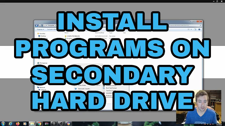 How To Install Games On Your Secondary Hard Drive