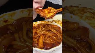 ASMR MUKBANG | FIRE Noodle, Spicy Seafood, King crab 😜😜 #asmr #mukbang #eating #noodles #flavors