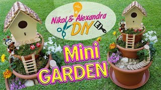 How To Make A Miniature Garden In A Flower Pot