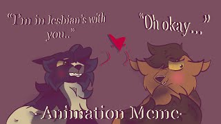 “I’m in Lesbians with you..” Happy Valentines Meme of: Older Cassie and her Gf!