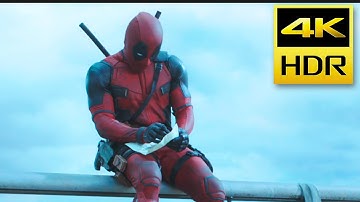 Deadpool (2016) Starting Bridge Fight Scene | 4K UHD