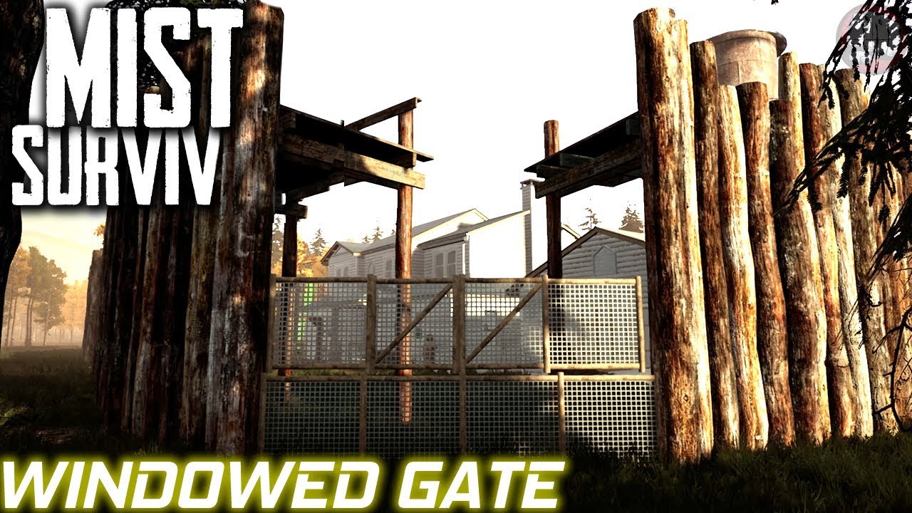 Windowed Gate Wall | Mist Survival | S1 EP25