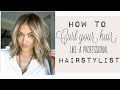 How to curl your hair like a Professional Hairstylist.