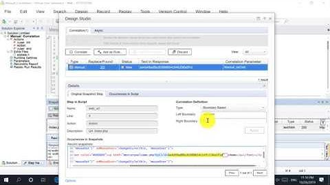 How to use Manual Correlation in LoadRunner