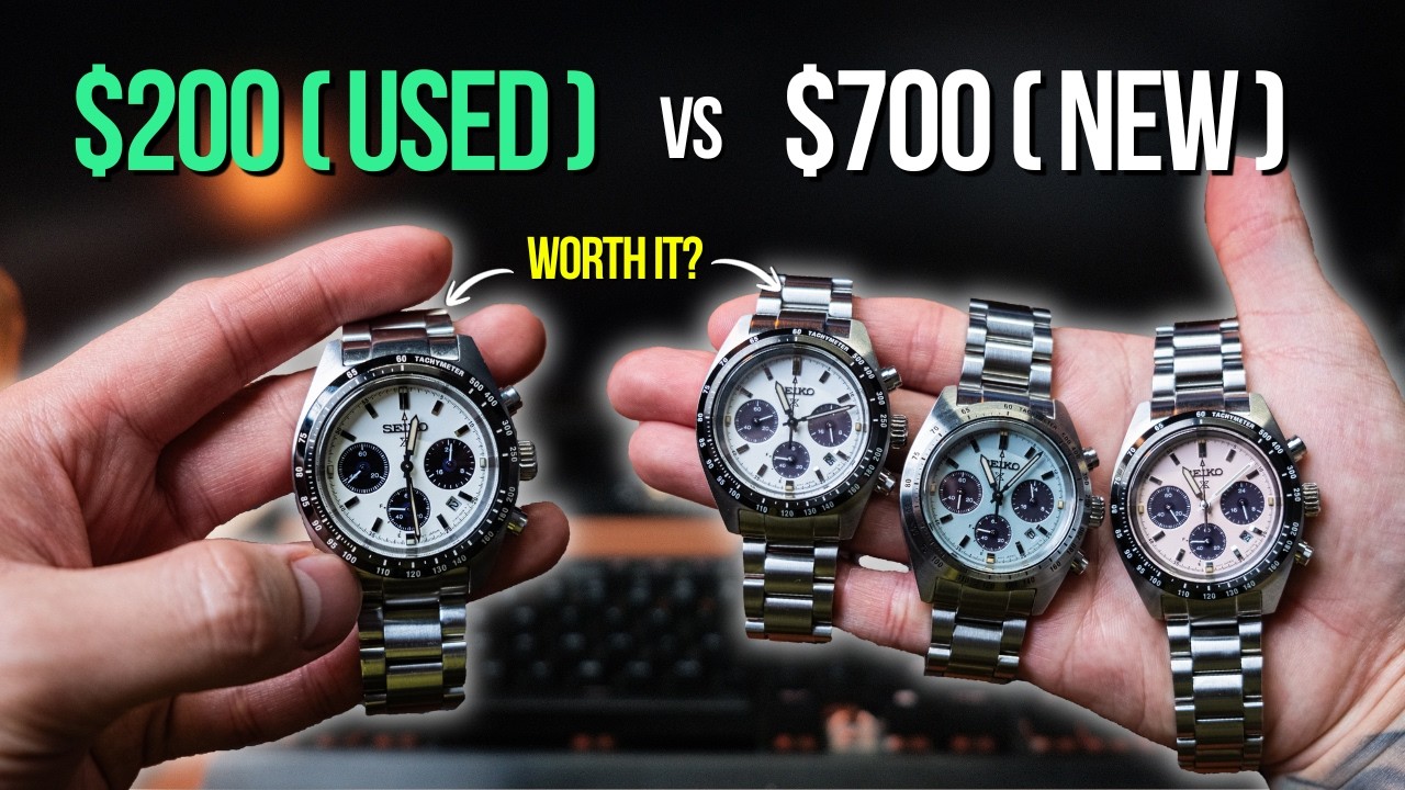 I Found a $700 Seiko Panda for $200: Old vs New Generation