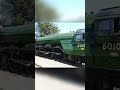 60103 'Flying Scotsman' running around coaches at Minehead