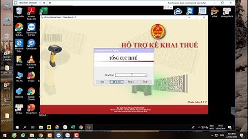 Lỗi nhập mã số thuế không vào được HTKK 4.1.7