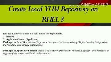 Install YUM on RHEL 8