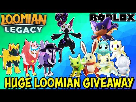 Huge Loomian Legacy Giveaway Tiklipse Gobbidemic Igneol Roaming Starters With Rally Moves Youtube - deeterplays roblox loomian legacy