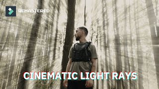Cinematic Light Ray's Effect | WONDERSHARE FILMORA X | Tutorial