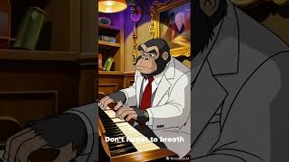 let your lungs work 😄 #jazzinstrumental  #relaxingmusic #orangutan #aivideo #coffeetime