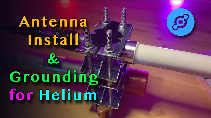 EASY Helium Antenna & Grounding Setup | RAK 5.8 | Lightning Arrestor Setup