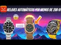 🚀🌟 ¡Top 3 Los MEJORES RELOJES AUTOMATICOS por MENOS de 200 Euros! 😱