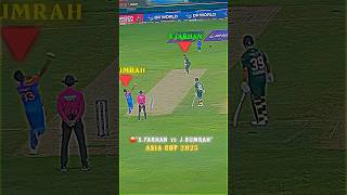 Jasprit Bumrah Vs Sahibzada Farhan