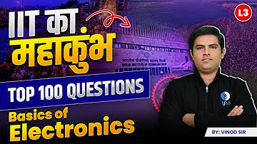 Basics of Electronics IIT JAM Physics 2025 - Most Important 100 Questions Preparation! L3