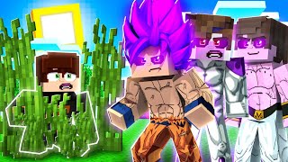 SURVIVOR VS 4 CAÇADORES 𝗡𝗢 NOVO DRAGON BALL de MINECRAFT POCKET EDITION !! ‹ Ine ›