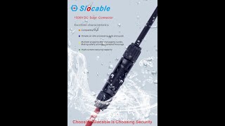 Slocable solar pv mc4 connectors