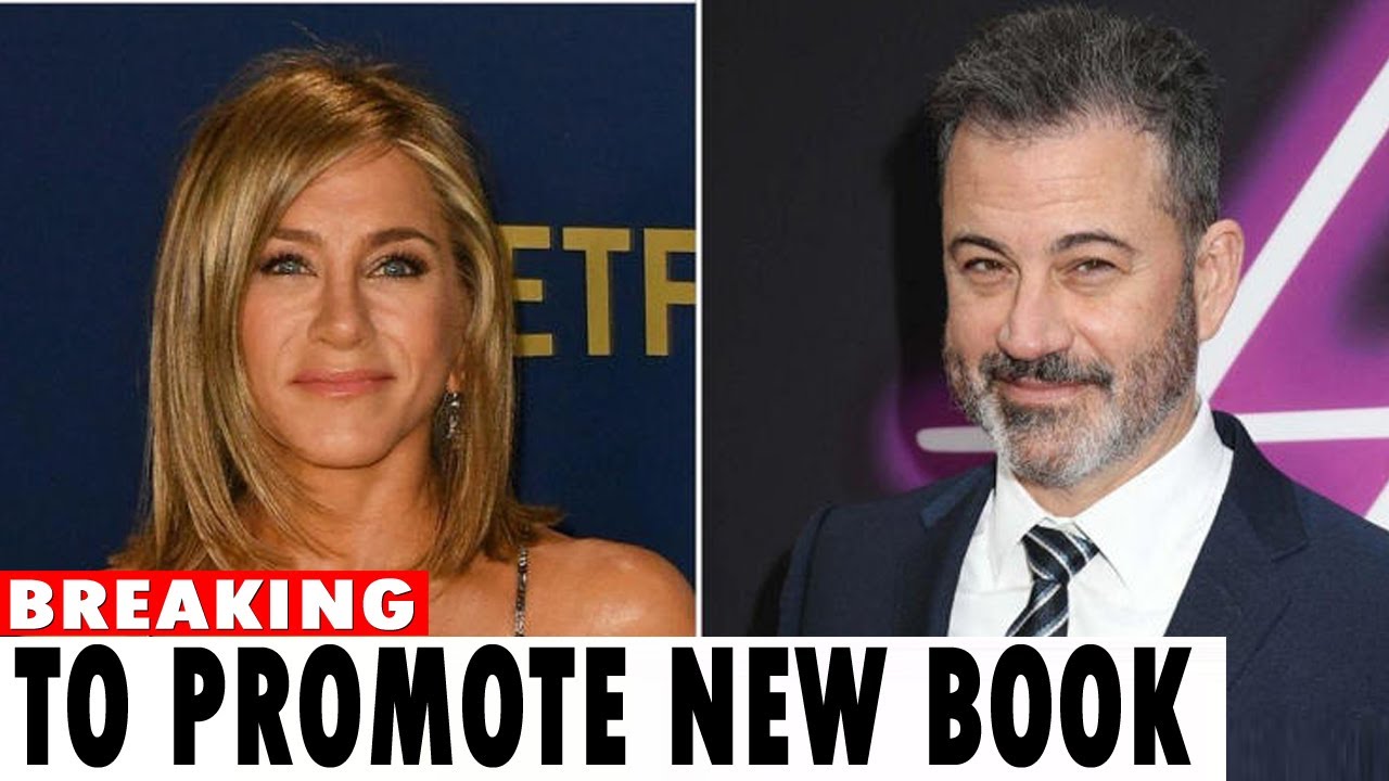 Jennifer Aniston Wears Black Pumps on ‘Jimmy Kimmel Live!' To Promote