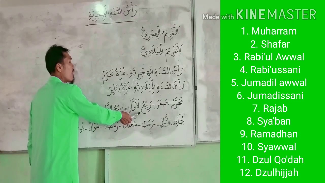 Materi Kelas 9 Pertemuan ke 1 رأس السنة الهجرية YouTube