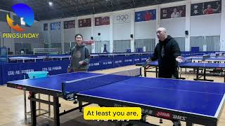 Coach Chen – Serve Tutorial #2: How to Serve Short and with a Lot of Spin