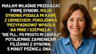 Synowa Daa Mi Kaw A Suca Celowo J Wylaa To Zdarzenie Niespodziewanie Uratowao Mi ycie