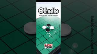 Othello - Official Board Game - Playing Easiest Engine Difficulty (1 Perfect Win) + Normal (Victory) screenshot 2