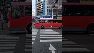 대구 우진교통 2857호 현대 뉴슈퍼에어로시티F/L CNG 좌석형 17년식 예비차량 직행1번 운행영상