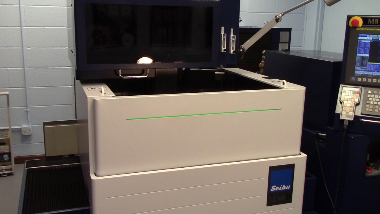 Seibu Wire EDM WorkTank Sensor YouTube