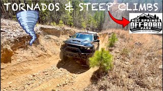 🔥 Hot Springs ORV vs. RAM TRX | POWER WAGON | BRONCO SASQUATCH | RAM 1500 on 37s 🔥