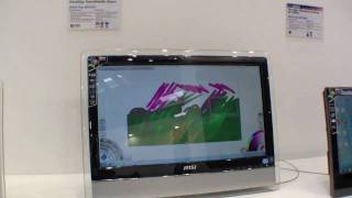 MSI Wind Top AE2410 AIO PC at Cebit 2011