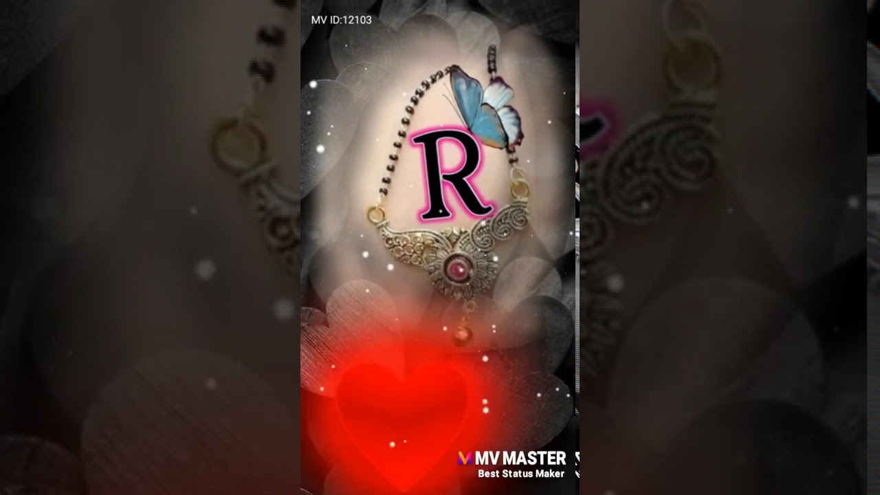 "R" Letter Whatsapp Status Video || Female Version||"R" Letter WhatsApp Status Video 💞 || "R" Name|