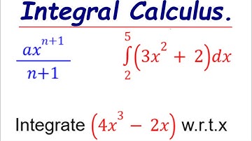 Integration Made Easy | Step-by-Step Explanation with Evaluation