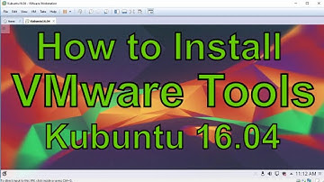 How to Install VMware Tools on Kubuntu 16.04.1 LTS Easy Tutorial [HD]