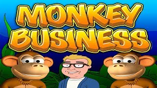 MONKEY BUSINESS POTS GOES BANANAS funny fruit machine screenshot 3