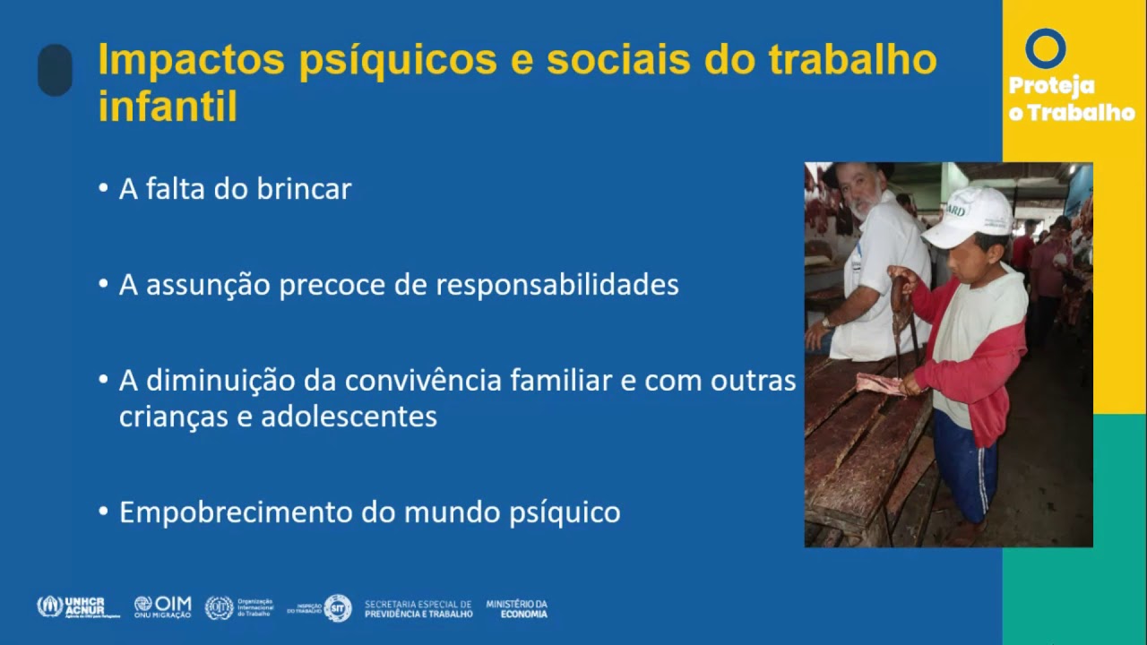 IMPACTOS DO TRABALHO INFANTIL - YouTube